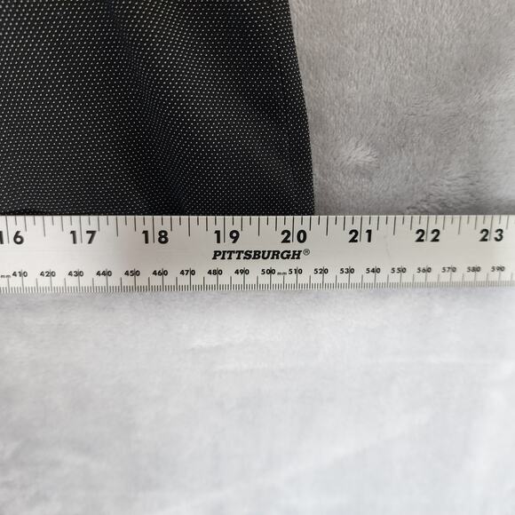 Lafayette 148 New York Blazer Jacket Womens Size 6 Wool Blend Black Micro Dot - Picture 10 of 13